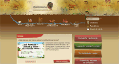 Desktop Screenshot of etnoterritorios.org