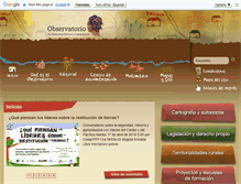 Tablet Screenshot of etnoterritorios.org